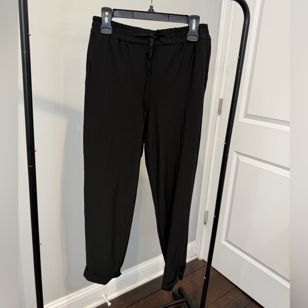 Nicole Miller Women's Black Jogger Dress Pant